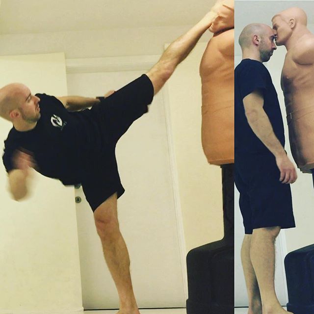 High kick, mawashi geri