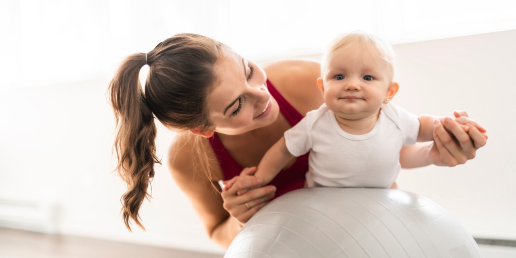 sporten of trainen samen met je baby
